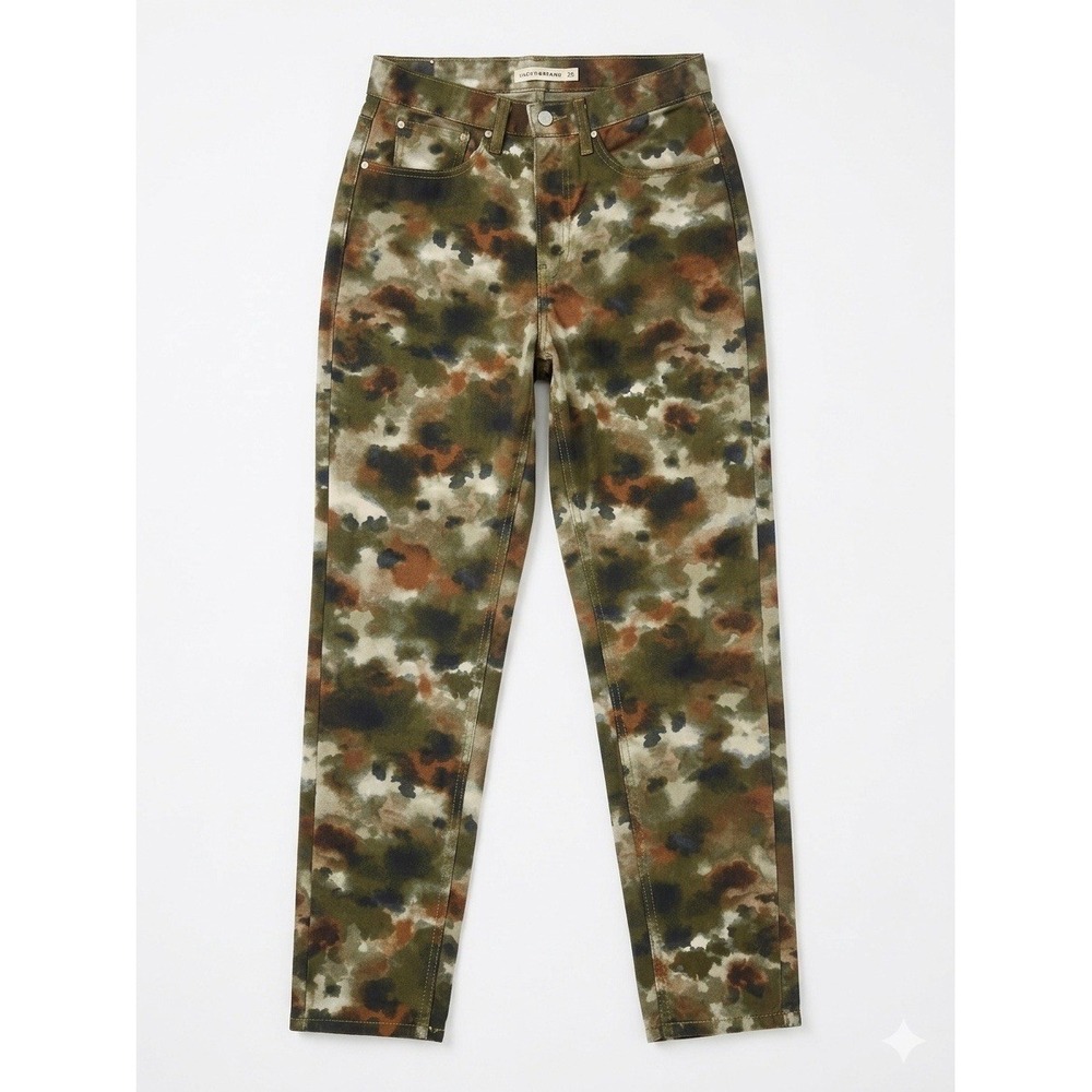 Levi's 80s Mom Jeans Womens 28x30 Camo Tie Dye High Rise Tapered Denim Pants